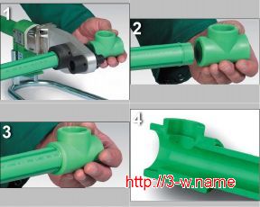 Диффузионная пайка труб ППР