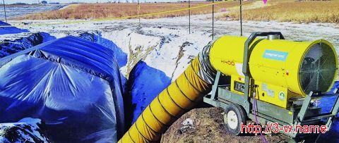 Устройство тепляка и&nbsp;прогрев бетона