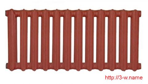 Чугунные секции радиатора